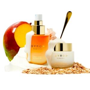 BNIB BYROE Mango & Oat Yogurt Skincare Duo Set (Vegan 🌿)